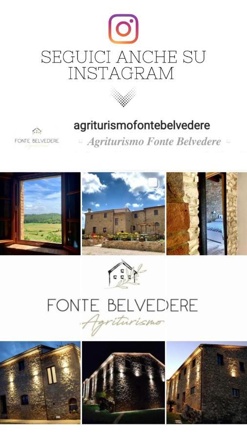 コッレサルヴェッティAgriturismo Fonte Belvedereアパートメント エクステリア 写真