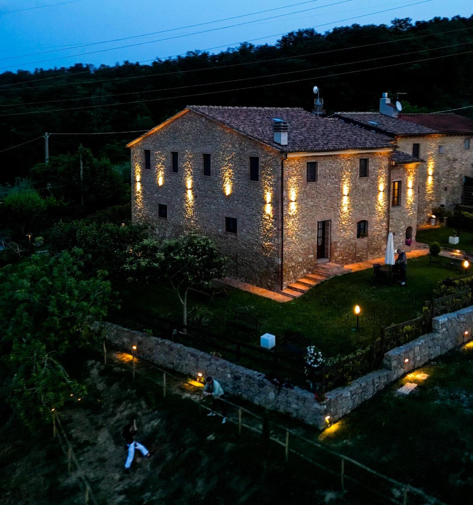 コッレサルヴェッティAgriturismo Fonte Belvedereアパートメント エクステリア 写真